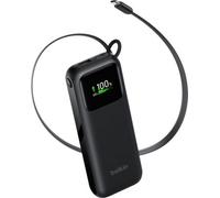 Belkin - Batterie Externe 11000 Mah Noir Avec Cable Retractable