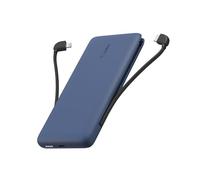 BoostCharge Plus - Banque d'alimentation - 10000 mAh - 23 Watt - Fast Charge - 2 connecteurs de sortie (Lightning, 24 pin USB-C) - bleu nuit
