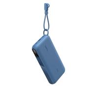 Belkin Batterie Externe USB-C 20 000 mAh, Power Bank avec 2 Ports Type C et 1 Port USB-A (écran numérique, 20 W, pour Tous Les modèles de l'iPhone 16, Samsung Galaxy S25, Pixel 9, iPad, etc., Bleu)