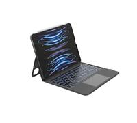 Belkin Everyday - Clavier et étui (étui de protection) - avec support - avec pavé tactile - rétroéclairé - sans fil - Bluetooth - AZERTY - Français - pour Apple 10.9-inch iPad Air (4ème...