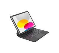 Belkin BBZ002FR-V3 Étui-Clavier AZERTY Folio Simili-Cuir Noir pour iPad 10.9" (10th gen.) / iPad Pro 11", Batterie 600mAh, Fonction Marche/Veille
