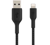 Belkin Belkin Câble Lightning vers USB-A tressé BoostCharge Pro 1 mètre Noir Noir