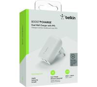 Belkin WCB007vfWH Smartphone, Tablette Blanc Secteur Charge rapide Intérieure
