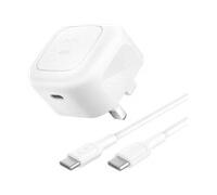 Belkin BOOST CHARGE adaptateur secteur - compact - 24 pin USB-C - 45 Watt - avec câble USB-C (1 m)
