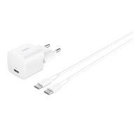 Belkin BOOST CHARGE adaptateur secteur - technologie PPS - 24 pin USB-C - 25 Watt - avec câble USB-C (1 m)