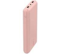 Belkin BOOST CHARGE - Banque d'alimentation - 20000 mAh - 15 Watt - 3 A - 3 connecteurs de sortie (USB-C, 2 x USB) - sur le câble : USB-C - rose gold G