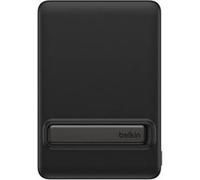 Belkin BOOST CHARGE - Banque d'alimentation - fin, avec Qi2 - 10000 mAh - 30 watt - Fast Charge - 2 connecteurs de sortie (USB-C) - sur le câble : USB-C - noir Noir