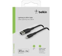 Belkin BOOST CHARGE - Câble Lightning - Lightning mâle à USB mâle - 2 m - noir - pour Apple iPad/iPhone/iPod (Lightning)