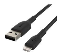 Belkin Câble Lightning BOOST CHARGE - Lightning mâle vers USB mâle - 1 m - Noir