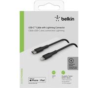 Belkin BOOST CHARGE - Câble Lightning - USB-C (M) à Lightning (M) - 1 m - noir - alimentation USB (18 W)
