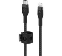 Belkin BOOST CHARGE - Câble Lightning - USB-C mâle à Lightning mâle - 3 m - noir - pour Apple iPad/iPhone/iPod (Lightning)