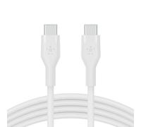 Belkin BOOST CHARGE - Câble USB - 24 pin USB-C (M) pour 24 pin USB-C (M) - 2 m - blanc