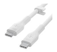 Belkin BOOST CHARGE - Câble USB - 24 pin USB-C (M) pour 24 pin USB-C (M) - 3 m - blanc
