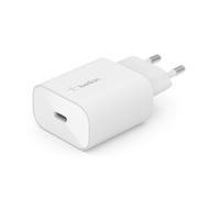 Belkin BOOST CHARGE Chargeur mural USB-C PD PPS 25 W simple port - blanc