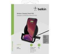 Belkin BOOST CHARGE - Chargeur sans fil + adaptateur secteur - 10 Watt - QC 3.0 - noir