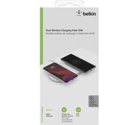Belkin BOOST CHARGE Dual - Tapis de chargement inductif + adaptateur secteur - 10 Watt - blanc