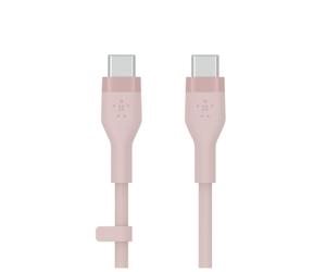 Belkin BOOST CHARGE Flex câble USB 2 m USB 2.0 USB C Rose