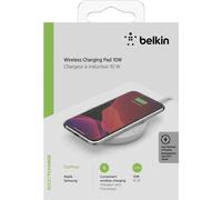 Belkin BOOST CHARGE - Tapis de chargement inductif + Adaptateur secteur - 10 Watt - blanc