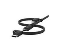 BELKIN Cable USB-A vers USB-C, Lightning et MicroUSB