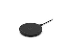 Belkin Boost Charge WIA001VFBK: Chargeur sans Fil Qi 10W, Secteur, Charge Rapide Quick Charge 3.0, LED, Noir, Câble Micro-USB, 90x90x13.3mm