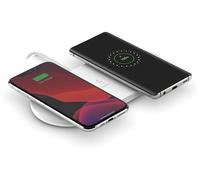 Belkin BOOST CHARGE Dual - Plot de charge sans fil + adaptateur secteur - 15 Watt - blanc - pour Apple iPhone 11, 11 Pro, 11 Pro Max, 8, 8 Plus, X, XR, XS, XS Max; Samsung Galaxy Note10, Note10+, S10,