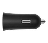 Belkin BOOST UP Car Charger - Adaptateur d'alimentation pour voiture - 18 Watt - QC 3.0 (USB) - sur le câble : USB-C - noir Noir G