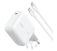 BOOST CHARGE - Adaptateur secteur - GaN - 100 watt - PD 3.2, QC 5.0, AVS, UFCS, Hypercharge, FC 2.0, Fast Charge (USB-C) - sur le câble : USB-C -