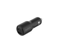 Belkin Chargeur de voiture BOOST CHARGE - USB, 24 pin USB-C PD 42W - Noir