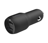 Belkin Chargeur adaptateur pour voiture BOOST CHARGE Double – USB 24 Watt