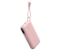 Belkin Batterie externe USB-C 20 000 mAh – 2 ports Type‑C & 1 USB‑A, écran numérique, 20 W, Rose