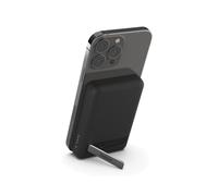 Belkin BoostCharge BPD004BTBK : Batterie Externe 5000 mAh MagSafe, Recharge sans Fil 7.5W, USB-C 10W, Pass-Through, Noir, Indicateur LED