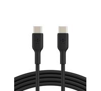 Belkin BoostCharge câble USB-C vers USB-C, câble USB C charge rapide, câble certifié USB-IF pour iPhone 15, Plus, Pro, Pro Max, Samsung Galaxy S24, S23, iPad Pro, Google Pixel, etc., 1 m, noir
