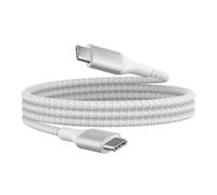 Belkin BoostCharge câble USB-C vers USB-C, charge rapide avec technologie Power Delivery 240 W, certification USB-IF, pour iPhone 16, 15, MacBook Pro, Chromebook, Samsung Galaxy, iPad, etc, 1 m, blanc