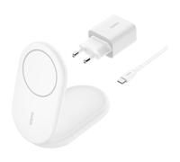 Belkin BoostCharge Casques, Smartphone Blanc USB Recharge sans fil Charge rapide Intérieure