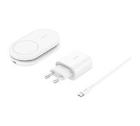 Belkin BoostCharge Casques, Smartphone Blanc USB Recharge sans fil Charge rapide Intérieure