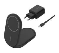 Belkin BoostCharge Casques, Smartphone Noir USB Recharge sans fil Charge rapide Intérieure