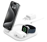 Belkin BoostCharge Casques, Smartphone, Smartwatch Blanc USB Recharge sans fil Charge rapide Intérieure