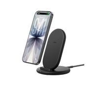 Belkin BoostCharge Chargeur Induction, Chargeur sans Fil, Compatible avec Les Coques De Protection, Accessoire pour iPhone, Samsung Galaxy, Pixel, etc., Câble 1,5 m Fourni, Noir