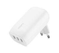 Chargeur secteur Belkin BoostCharge - 3x USB-C 67W (Blanc)