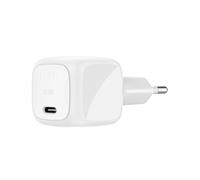 Belkin BoostCharge Chargeur Secteur USB-C 30W Power Delivery 3.1 Blanc - Compatible Ordinateur Portable, Smartphone, Tablette - Dimensions 33.5x33.5x34.5mm