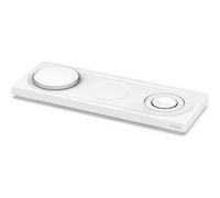 Belkin BoostCharge Pro 3-in-1 - Plot de charge sans fil - Fast Charge - blanc Blanc G