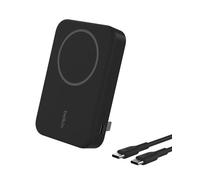 Belkin Batterie externe BoostCharge Pro 10 000 mAh Qi2 Compatible MagSafe Support intégré Noire