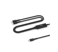 Belkin Câble USB-C BoostCharge Pro 2-en-1 140 W tressé 1.5 m Noir