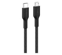 Belkin BoostCharge Pro - Câble USB - USB-C (M) pour Micro-USB de type B (M) - 1 m - Alimentation USB (15 W), braided