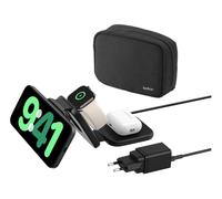 Belkin BoostCharge Pro Casques, Smartphone, Smartwatch Noir Secteur, USB Recharge sans fil Charge rapide Intérieure