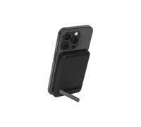 Belkin BoostCharge Pro Batterie Externe Magnétique sans Fil 5000mAh avec Qi2, Chargeur Portable Compatible MagSafe, Support intégré, Batterie Portable pour iPhone 16, iPhone 15, 14, 13, etc., Noire