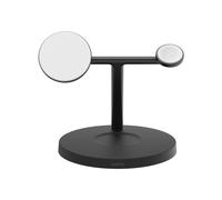 Belkin BoostCharge Pro WIZ032KQBK Chargeur USB Intérieur 40W avec Qi2 15W Noir - Compatible Smartphones, Écouteurs, Smartwatches, MagSafe - Câble 1.5m