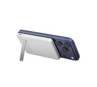 Belkin Batterie externe BoostCharge Qi2 15 W 5 000 mAh magnétique avec béquille câble USB-C Blanc