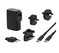 Belkin Chargeur Secteur 25W USB-C Power Delivery 3.0 + USB-A Noir, PPS, Protection Surtension, Câble USB-C vers USB-C 1m, BPZ003BT1MBK-B6