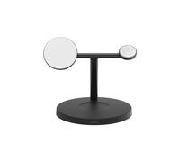 Belkin BoostCharge Station de Recharge 3-en-1 avec Qi2 Chargeur MagSafe pour iPhone 16,Apple Watch,AirPods,Noir